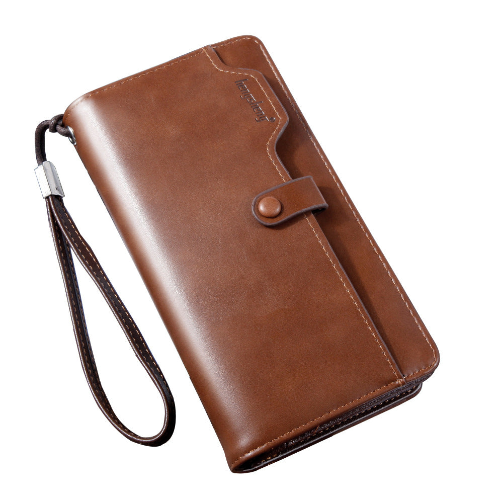 Men's Clutch Wallet | Long | Elegant Business Wallet