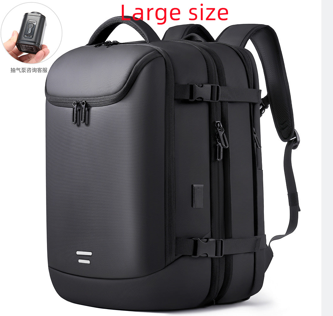 Vacuum Backpack Men | Compression | Large Travel Backpack