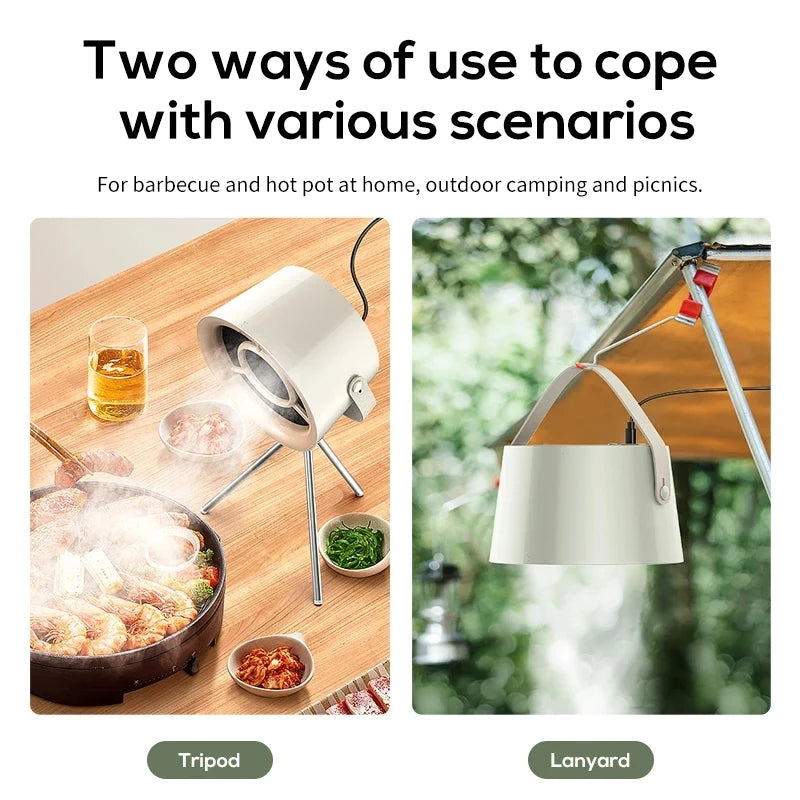 Mini Range Hood USB – Portable Desktop Smoke Extractor