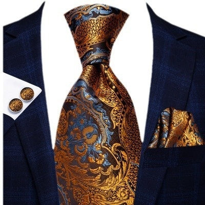 Luxury Men's Tie soft elegant Business cashmere-like