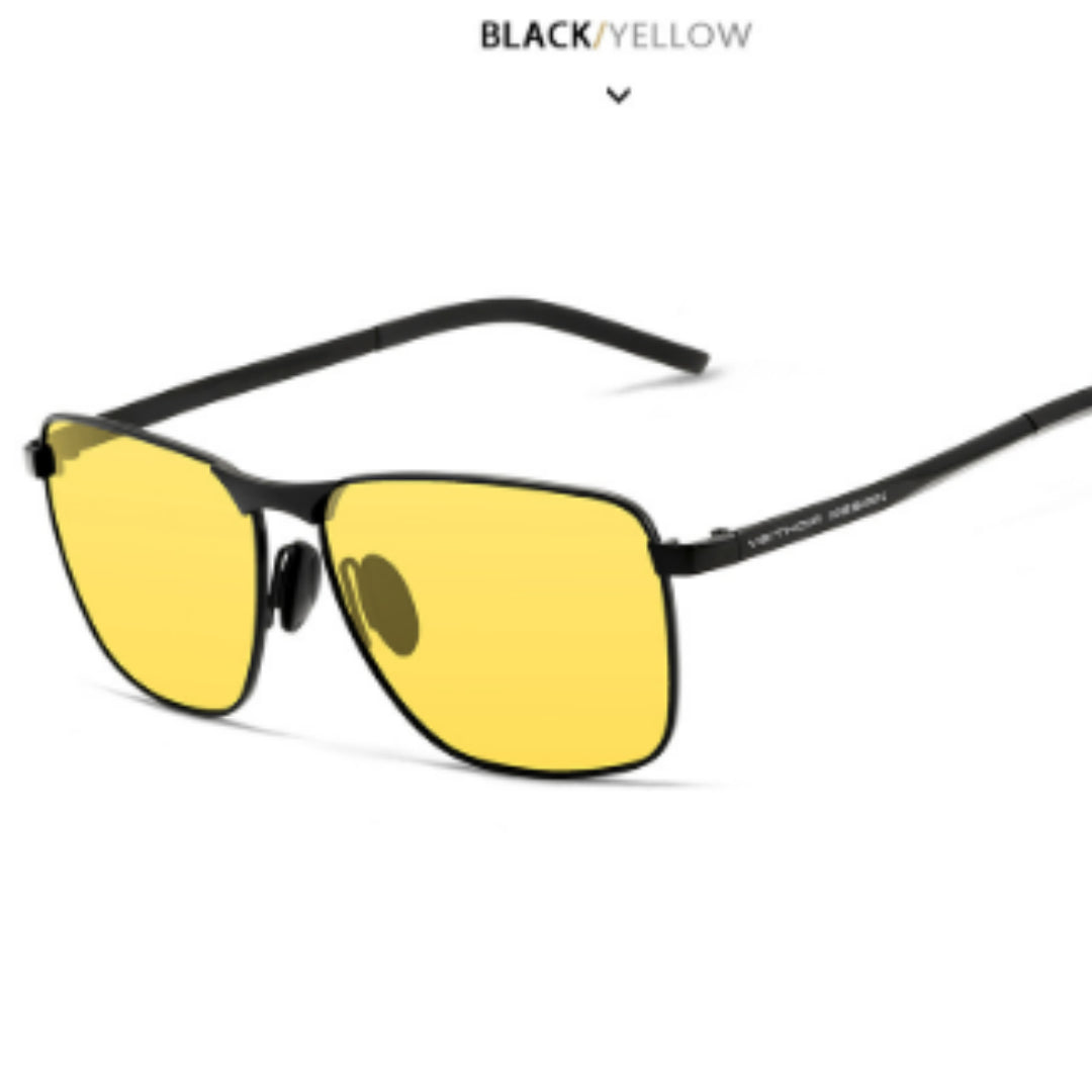 Polarisierte Sonnenbrille Herren | Eckig | Vollrahmen UV Schutz
