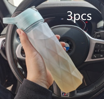 Spray Drinking Bottle Premium – Sports Water Bottle with Mist Function