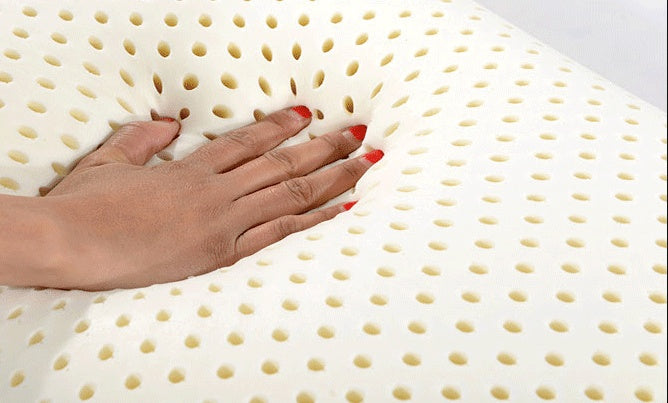 Thai Latex Neck Pillow | Ergonomic Massage Pillow