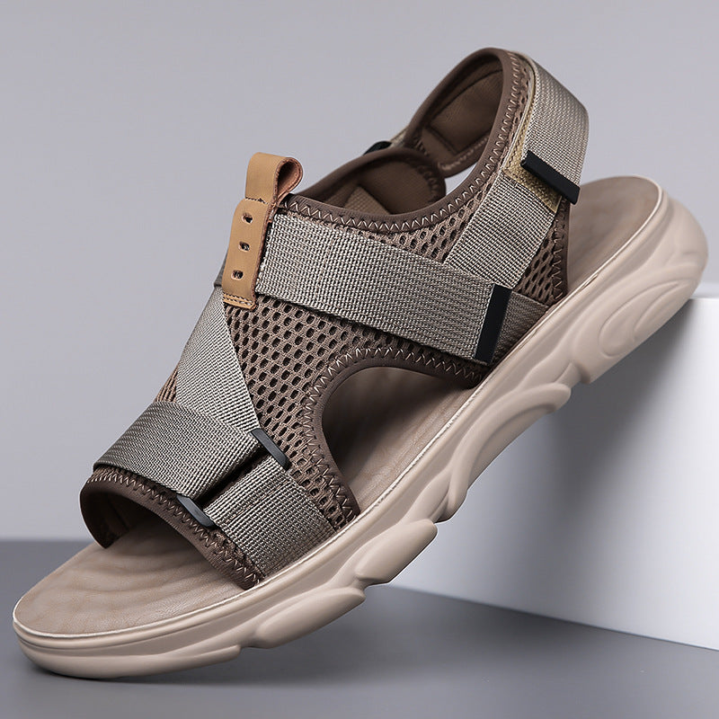 Men's Roman Sandals Soft Sole Non-slip Summer Shoes
