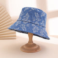 Women's Baseball Cap Jacquard Blue – Korean Style Sun Protection Cap