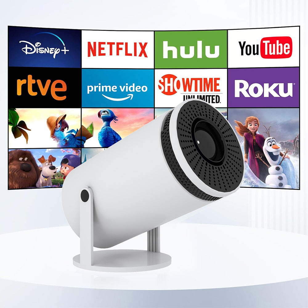 Y5S Mini 4K Beamer Bluetooth – Tragbarer HD Heimkino Projektor