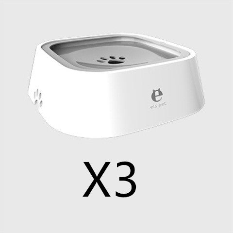 Pet Water Bowl for Dogs and Cats | Anti-Spill Slow Feeder 1.5L