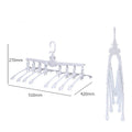 Pants hanger extendable foldable wardrobe organizer space-saving