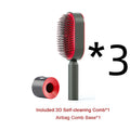 Self-Cleaning Hair Brush – Anti-Static Massage Brush for Women