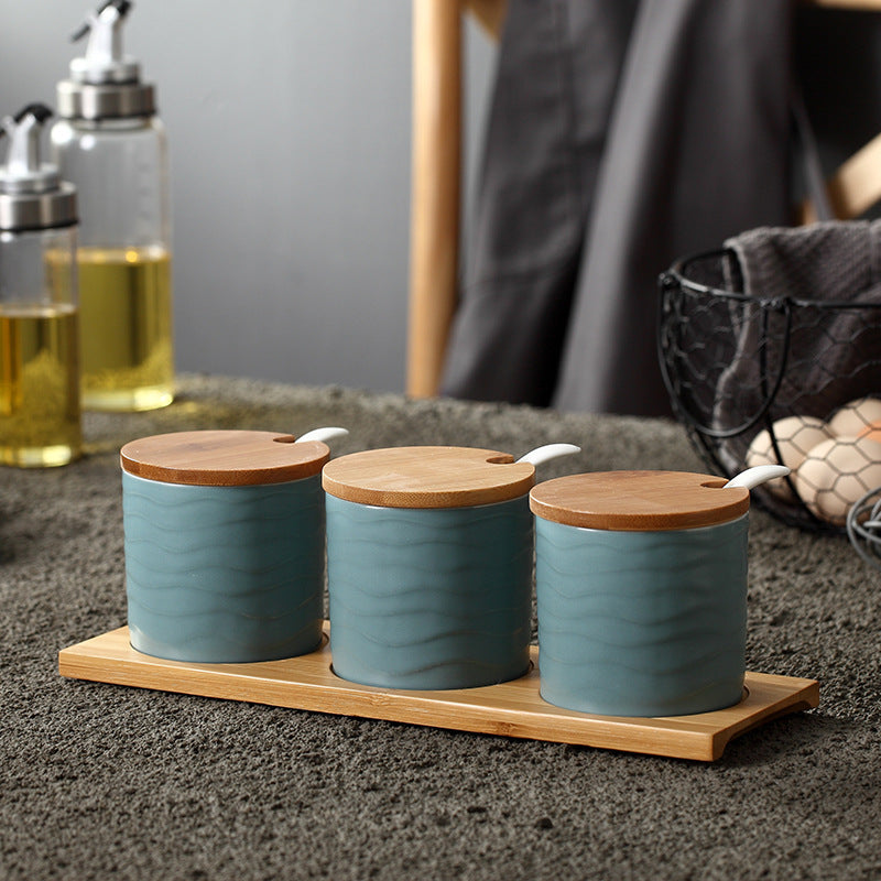 Premium Spice Jar Set – Salt and Spice Container Kitchen