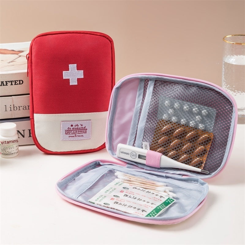 First Aid Bag | Travel Medicine Organizer Oxford Fabric