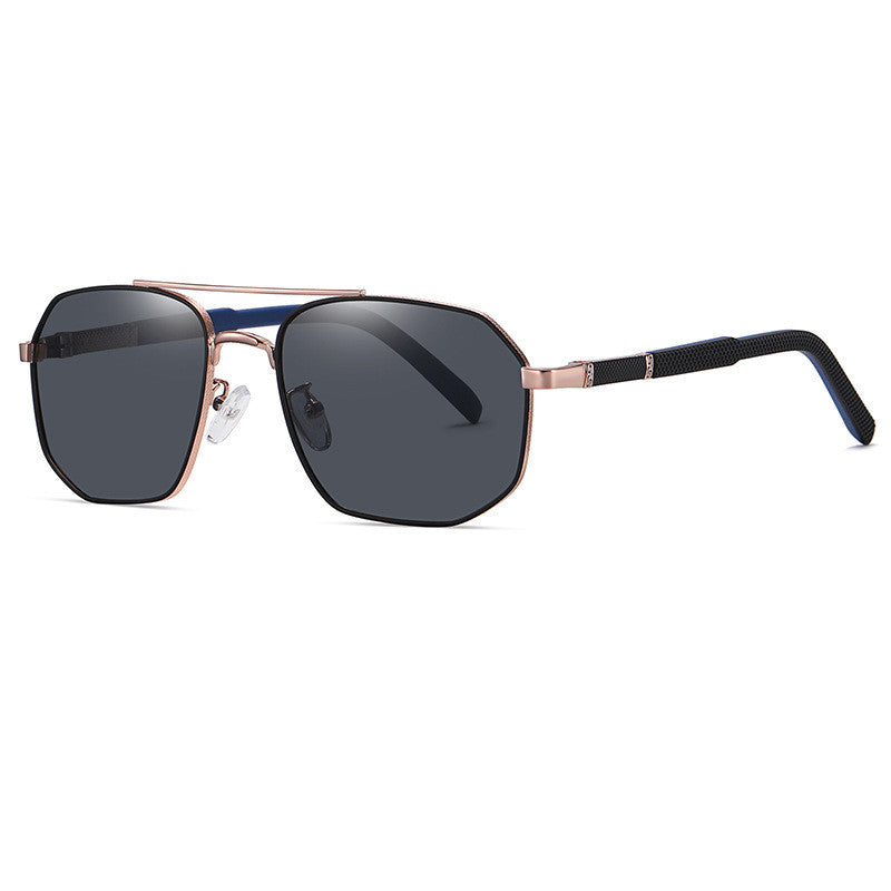 Piloten Sonnenbrille Herren | Polarisiert | Doppelsteg UV Schutz
