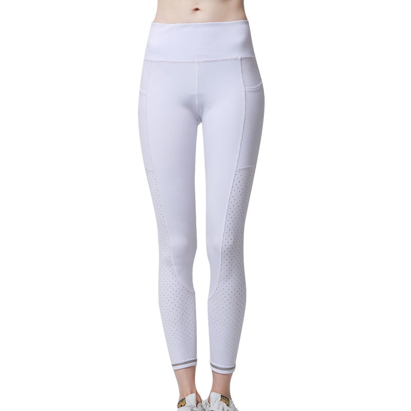 Women's Seamless Tummy Control Leggings – Nude Feel Yoga Sports Pants