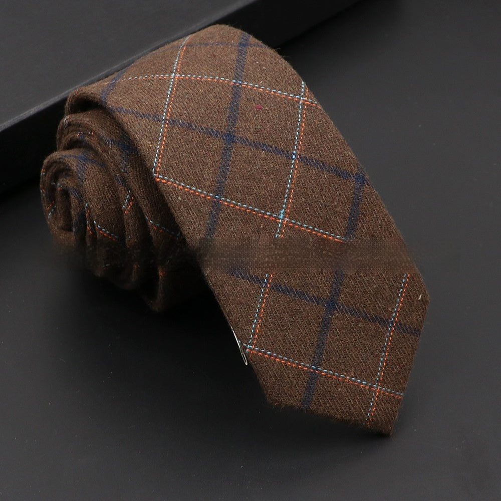 Men's Tie Artificial Wool Korean Casual Modern Elegant