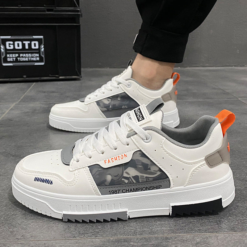 Men's Sneakers white casual | lightweight modern spring summer