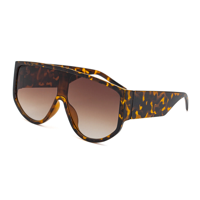 Oversized Vintage Sonnenbrille | Runde Designer Luxus Shades