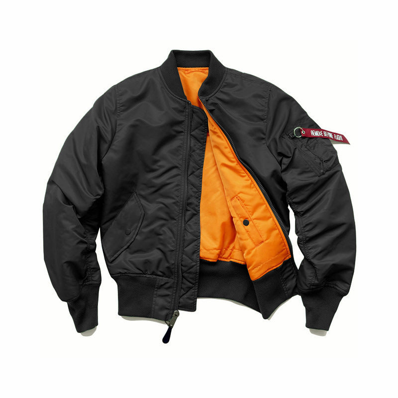 Men's Plus Size Workwear Jacket with Stand-Up Collar – Robust Style & Comfort