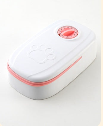 Automatic Pet Feeder Dog Cat | Timer Smart Pet Food Dispenser Stainless Steel