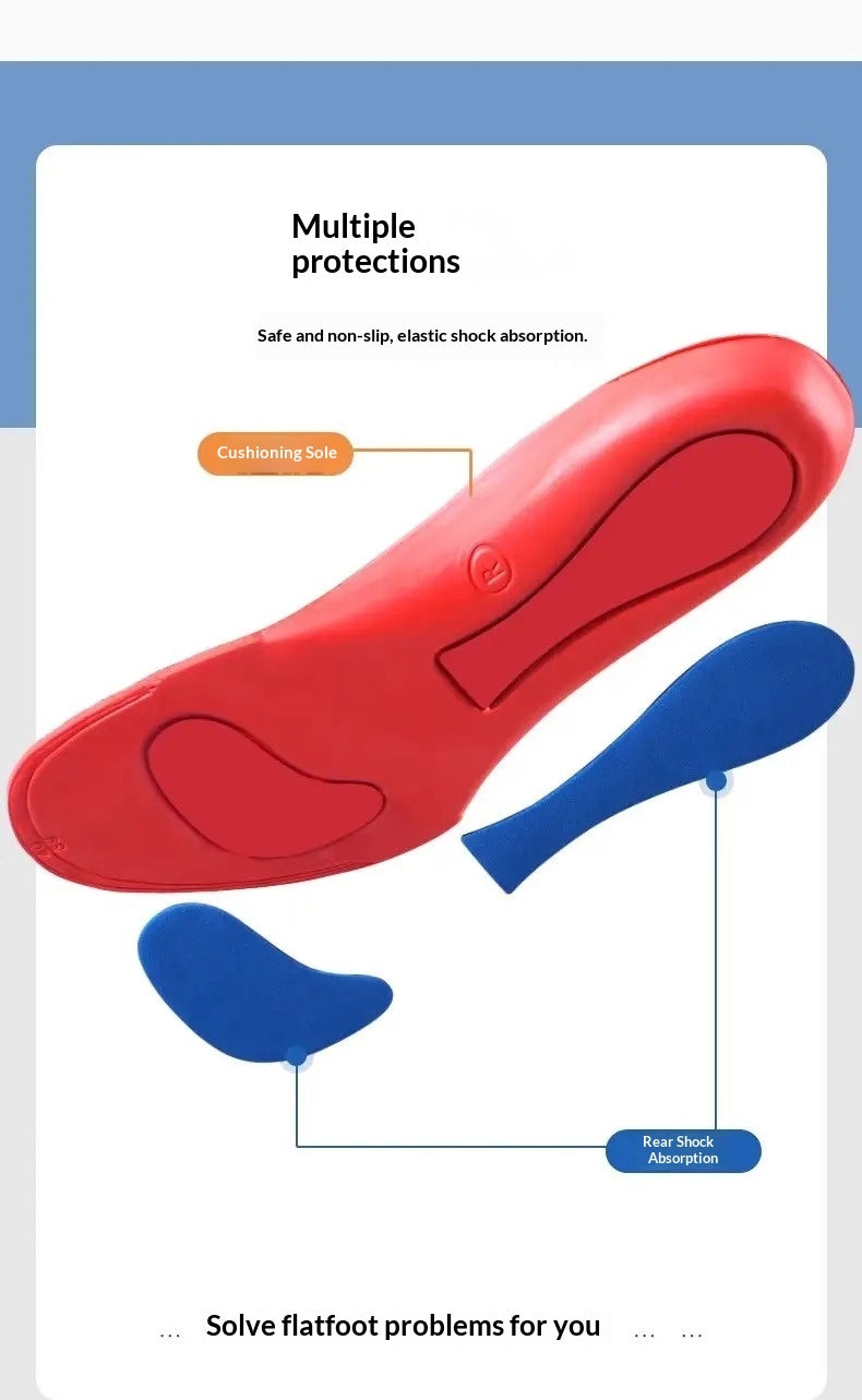 Sports Insoles | Shock-Absorbing Soft Elastic Comfort