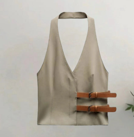 Damen Slim-Fit Weste Elegant Minimalistisch | Moderne Mode