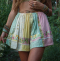 Women's Retro Floral Shorts Summer Loose Comfortable Elegant Style