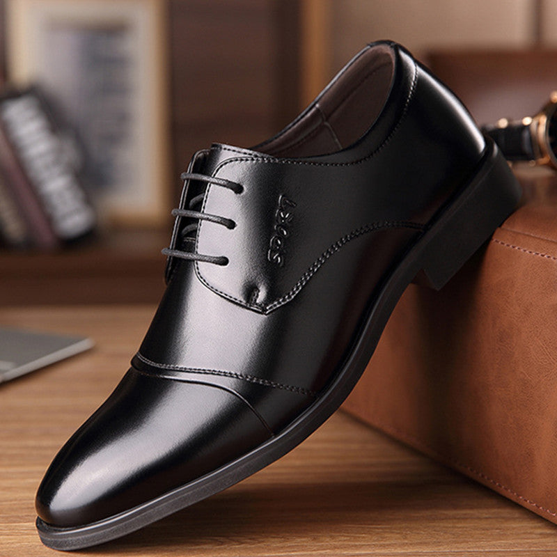 Men's Leather Shoes Business Elegant | Casual Formal Shoes
