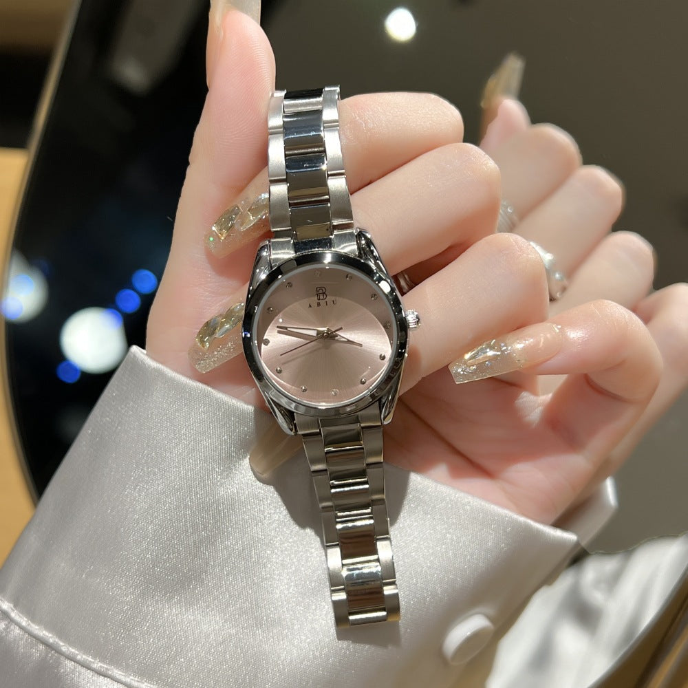 Women's Stainless Steel Wristwatch – Exquisite Elegant Luxury Watch
