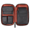 Leather Cigar Case | Travel Cigar Pouch with Humidification System