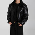 Men's Winter Coat Lambswool - Warm Loose Fit Comfort Coat