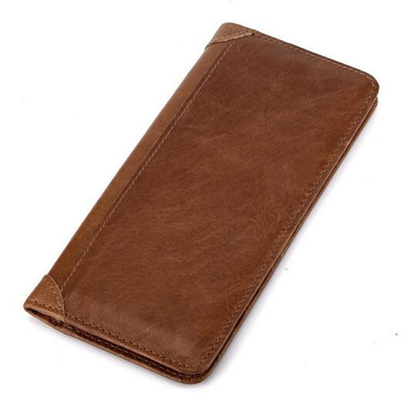 Leder Geldbörse Herren | Rindsleder Retro | Münzfach Brieftasche