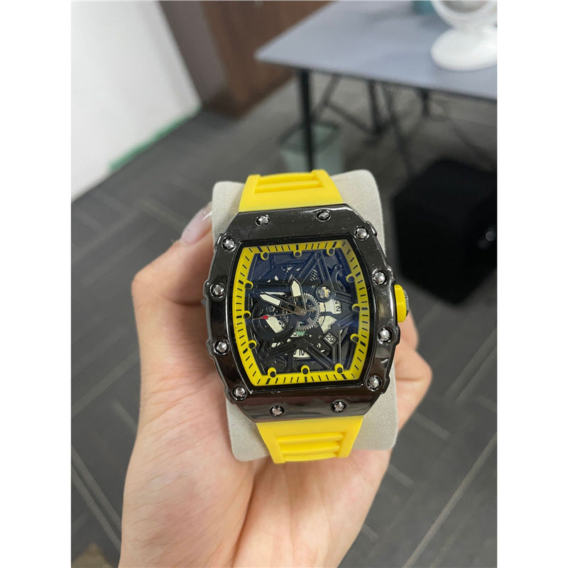 Men's Quartz Watch Luminous Modern | Cylindrical Design Watch