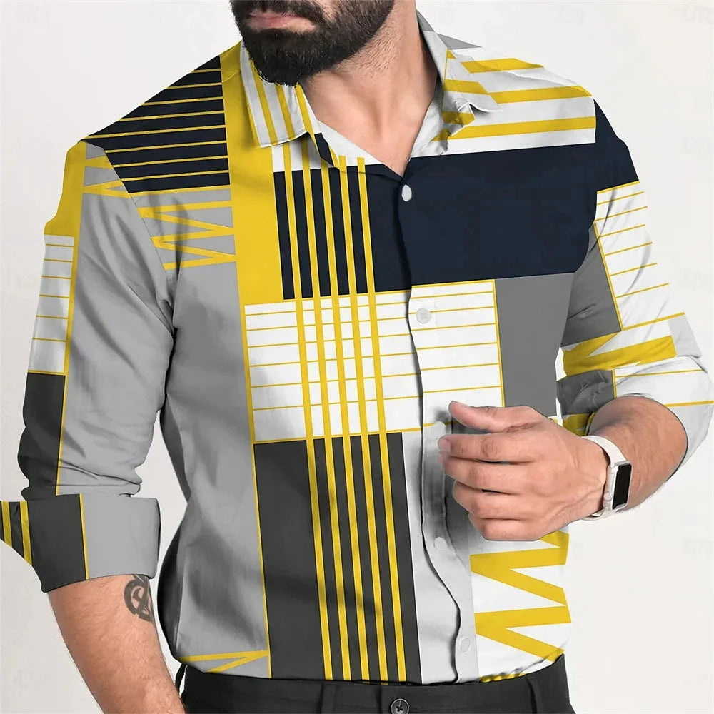 Men's Shirt Modern | Casual Elegant Versatile Stylish