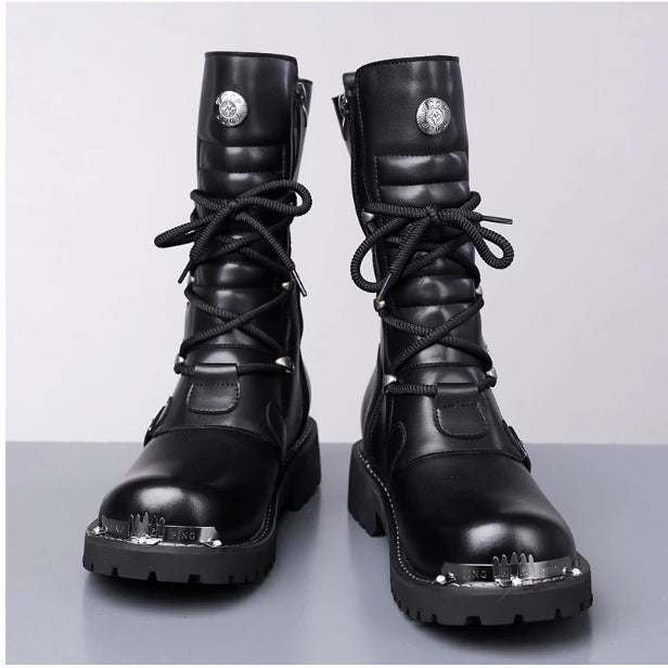 Men's Vintage Riding Boots High Top – British Winter Riding Boots