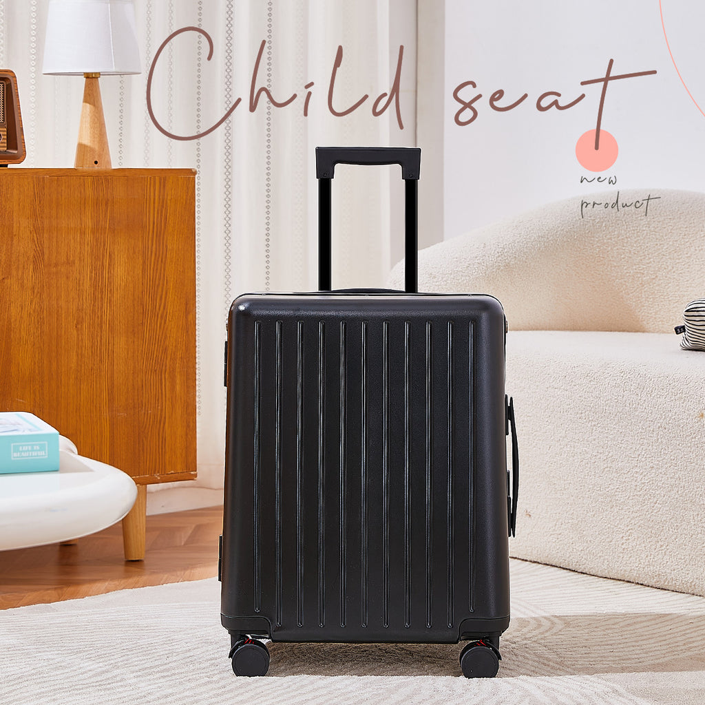 BAOMA Kids' Suitcase with Ride-On Feature | Parent-Child Travel Suitcase