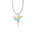 Peace Blossom Necklace with Opal – Elegant, Symbolic & Timeless
