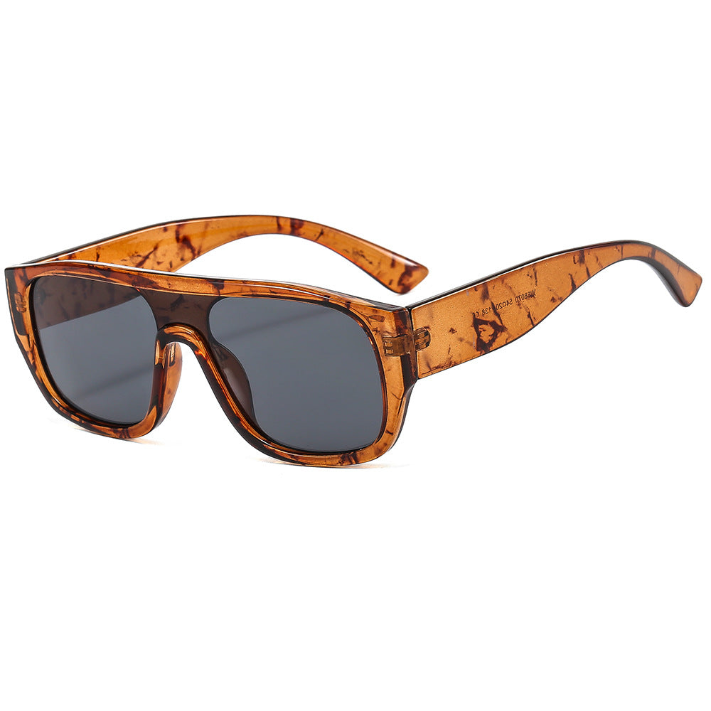 Oversize Sonnenbrille eckig | One Piece | Große Fashion Brille