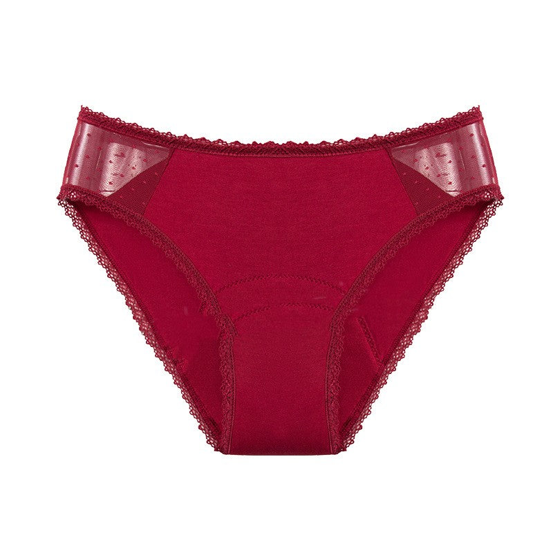 Women's Lace Leakproof Briefs – Elegant, Hygienic & Comfortable