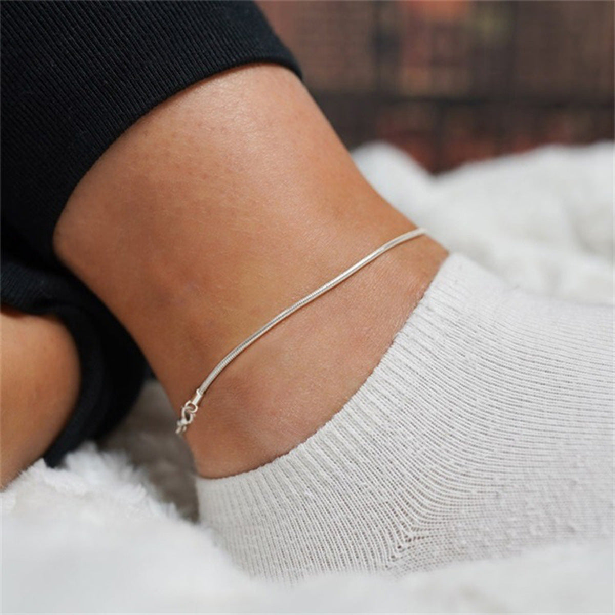 Fashionable Stainless Steel Anklet for Women – Timeless & Elegant