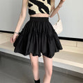 Women's High Waisted White Skirt | Elegant Shape-Enhancing Mini Skirt