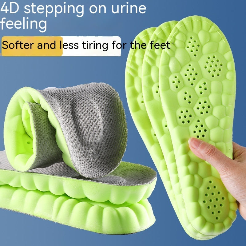 4D Cloud Comfort Insoles | Shock-Absorbing & Massage Effect