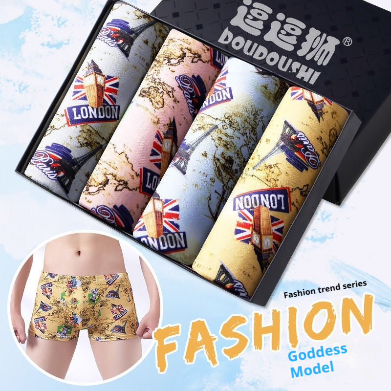 Herren Trend Boxer Briefs – Moderne Fashion Unterwäsche für Studenten