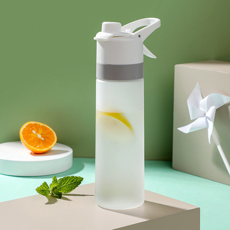 Spray Drinking Bottle Premium – Sports Water Bottle with Mist Function