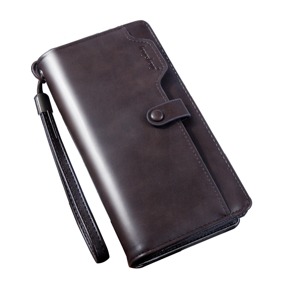 Men's Clutch Wallet | Long | Elegant Business Wallet
