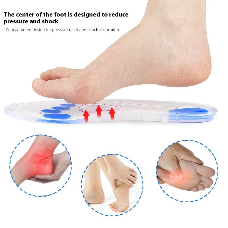 Silicone Insoles | Shock-absorbing Comfort Pressure Relief