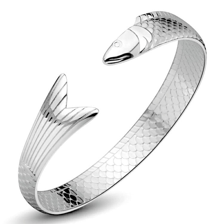 Fashionable, Characteristic JINLONGYU Open-End Bangle for Women