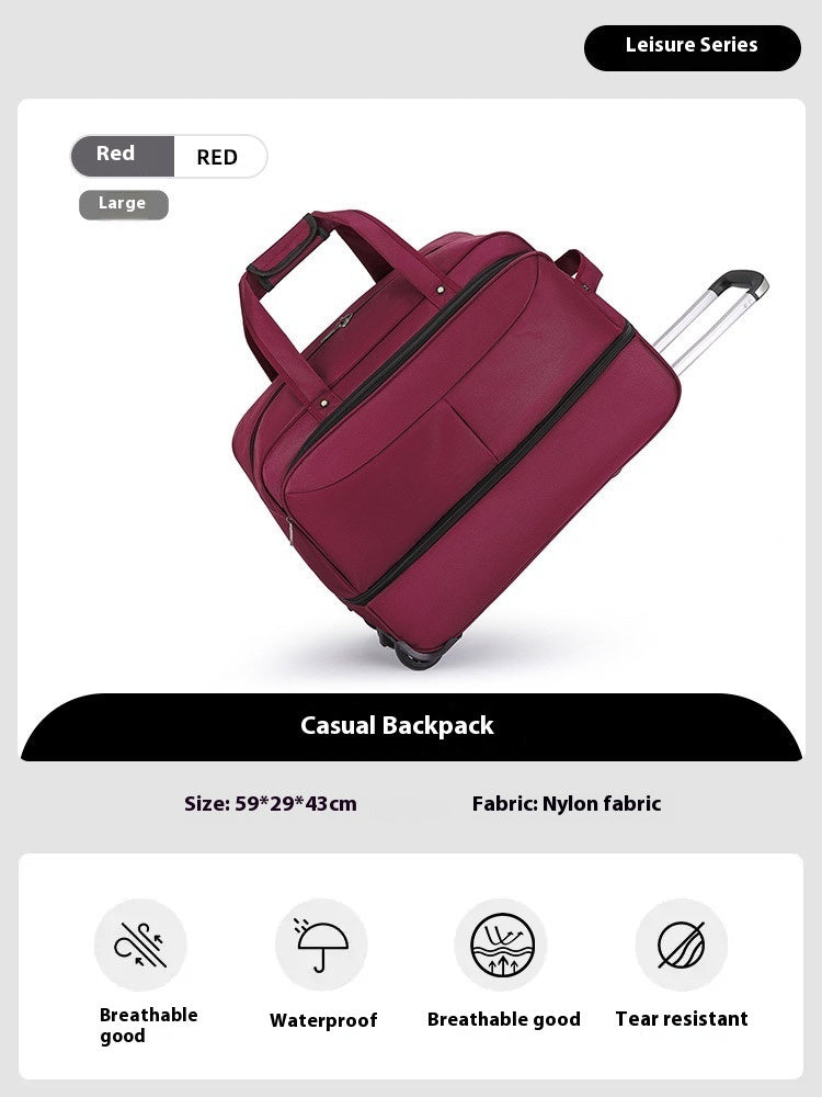 Lightweight Trolley Travel Bag Large - Travel Luggage with Plenty of Storage Space