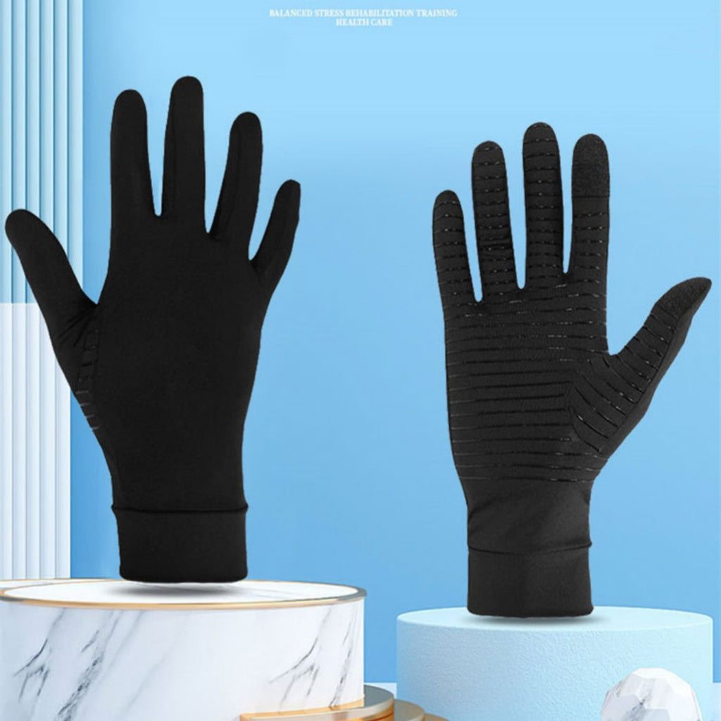 Copper Fiber Gloves Compression Touchscreen Breathable