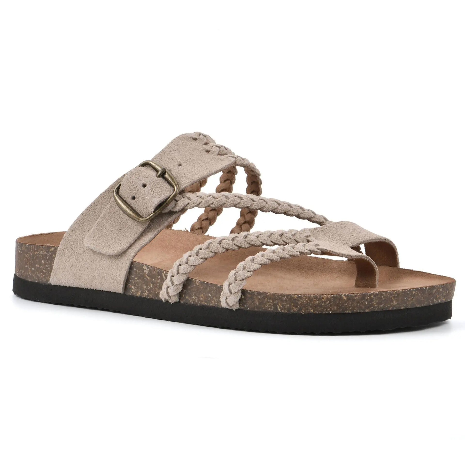 Women's Braided Strap Sandals | Flat Summer Shoes