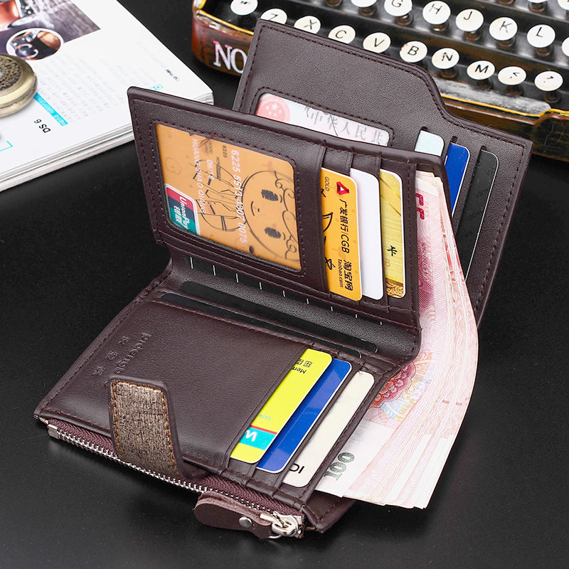 Men's Portrait Wallet | Korean Style | Slim Wallet
