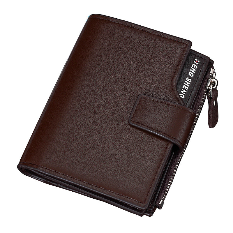 Men's Portrait Wallet | Korean Style | Slim Wallet